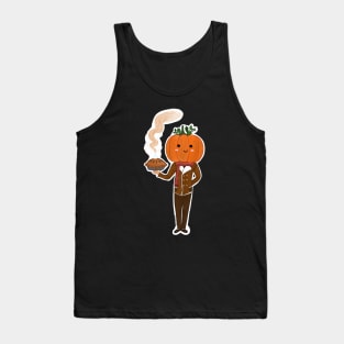 Mr. Pumpkin head sticker Tank Top